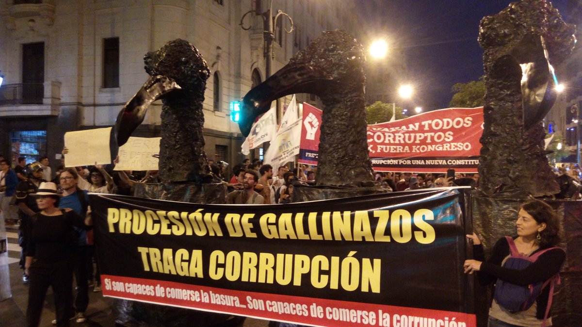 peru corruption march